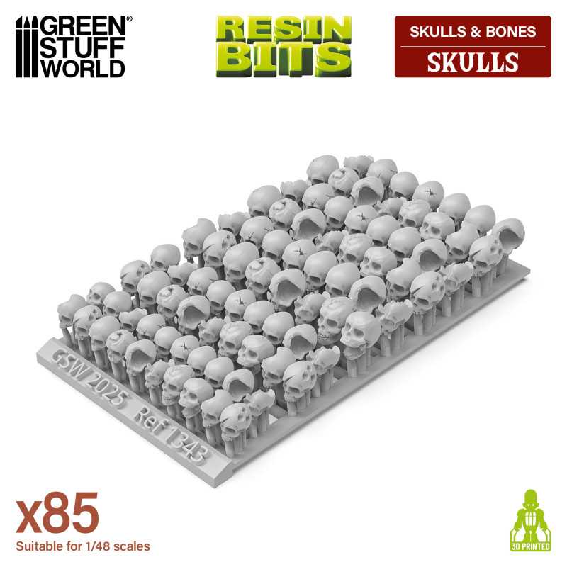 GSW: SCENERY - SKULLS RESIN SET