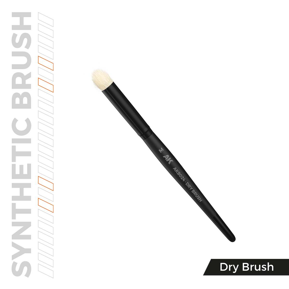 AKB024 - AK SYNTHETIC DRY BRUSH - M