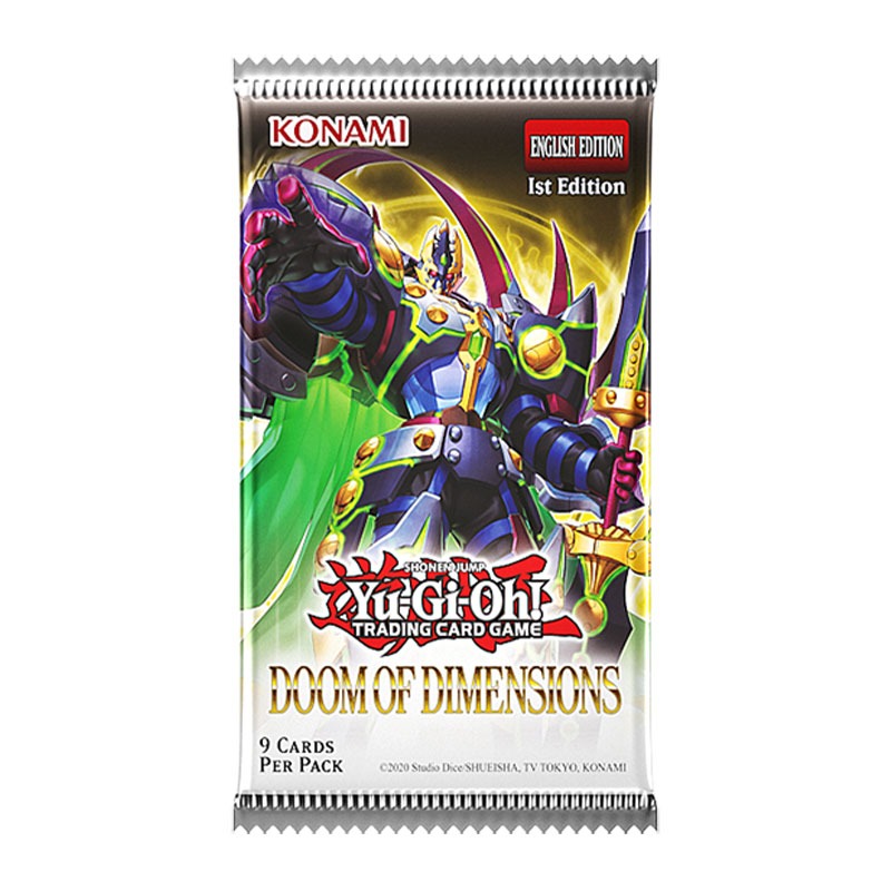 YU-GI-OH! DOOM OF DIMENSIONS BOOSTER