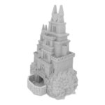 FATES END DICE TOWER: DRAGONBORN GREY