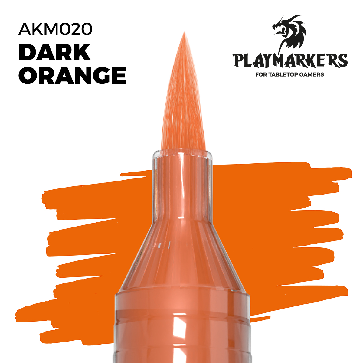 PLAYMARKERS - 020 - DARK ORANGE