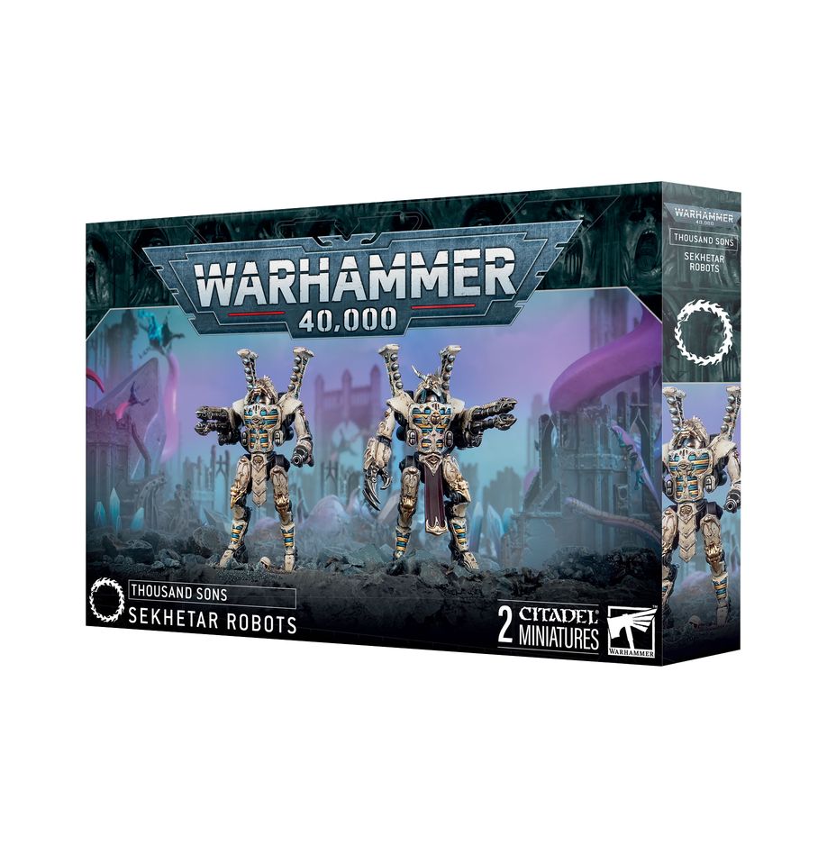 THOUSAND SONS: SEKHETAR ROBOTS