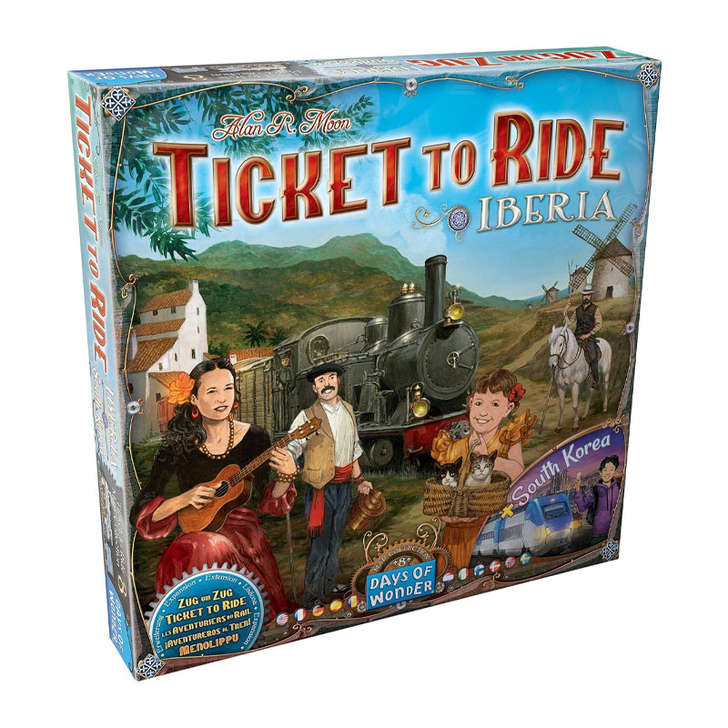 TICKET TO RIDE MAP COLLECTION 8: IBERIA & SOUTH KOREA
