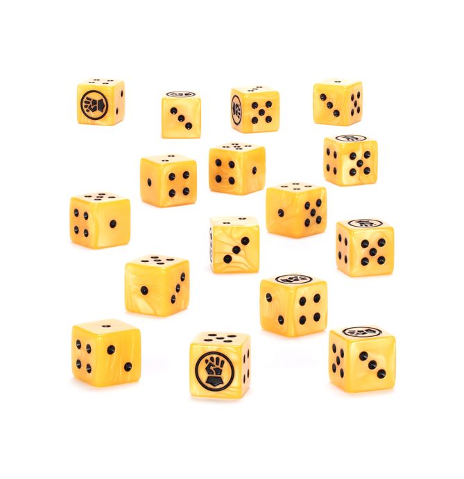WARHAMMER 40000: IMPERIAL FISTS DICE