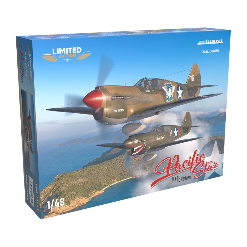 11185 - PACIFIC STAR P-40E WARHAWK DUAL COMBO 1/48 EDUARD-LIMITED 1/48