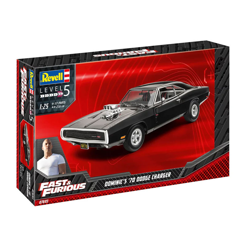 07693 - FAST & FURIOUS - DOMINICS 1970 DODGE CHARGER 1/24