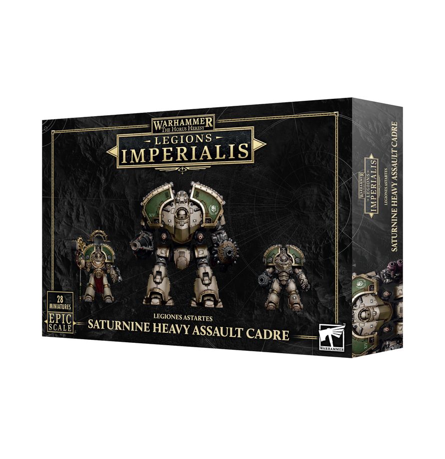LEGIONS IMPERIALIS: LEGIONS ASTARTES: SATURNINE HEAVY ASSAULT CADRE