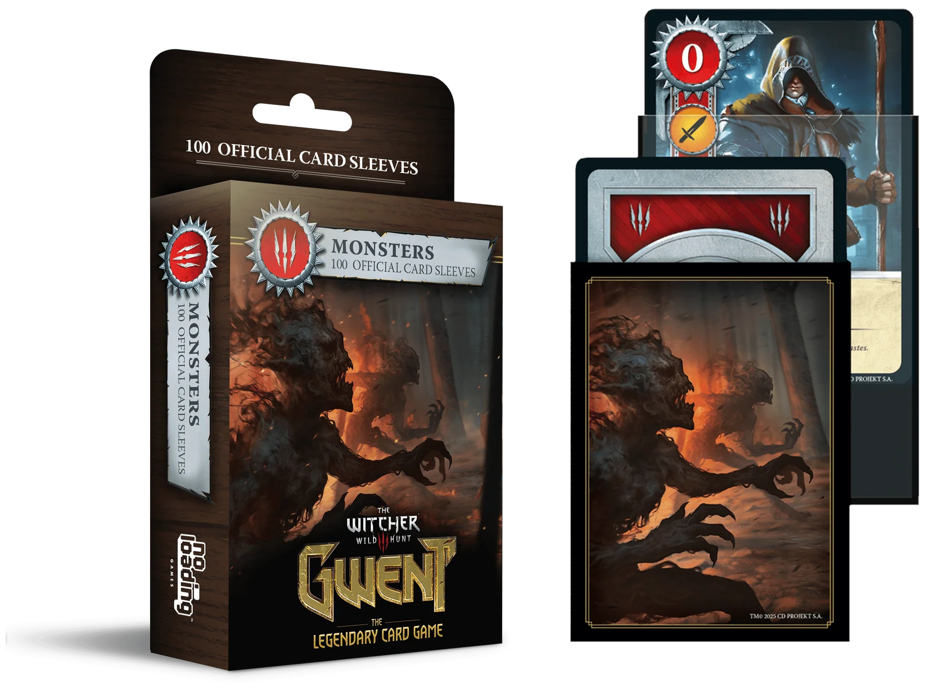 GWENT SLEEVES MONSTERS
