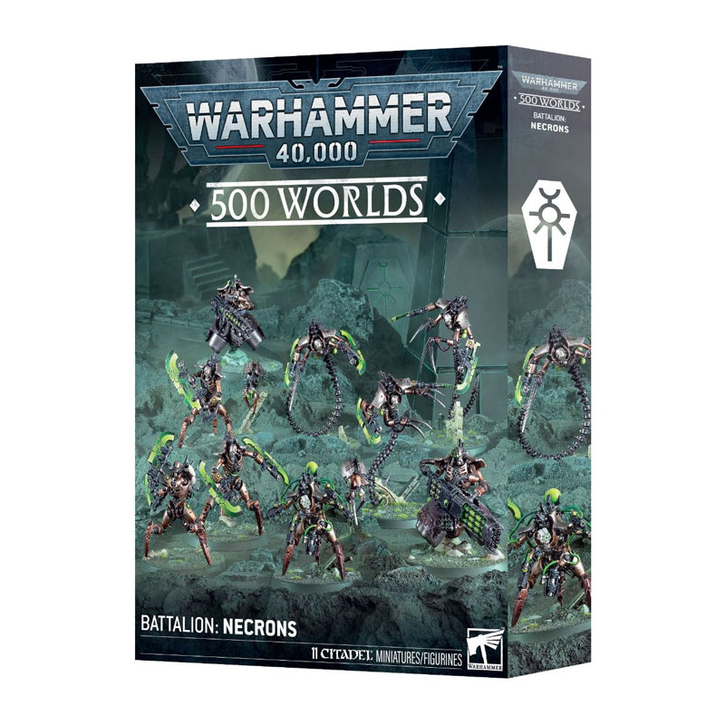 500 WORLDS BATTALION: NECRONS