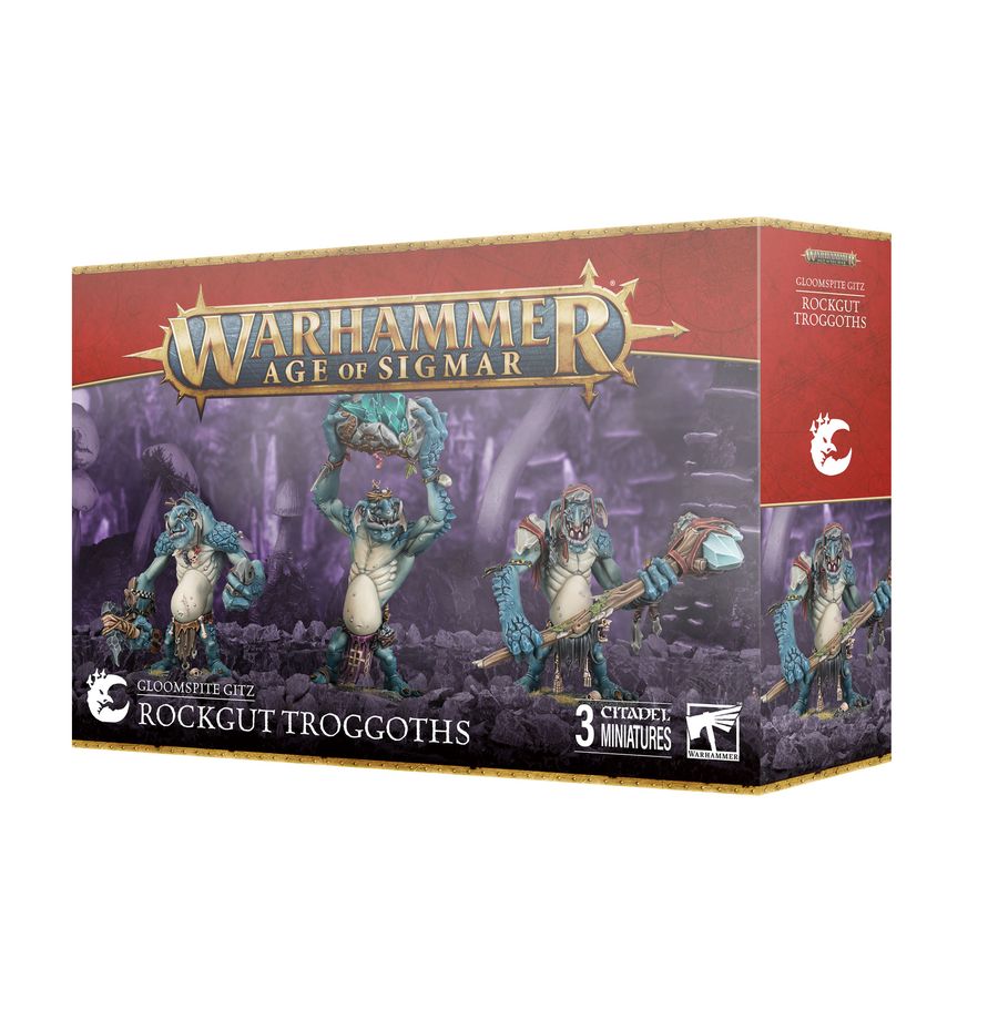 GLOOMSPITE GITZ - ROCKGUT TROGGOTHS (BOX)