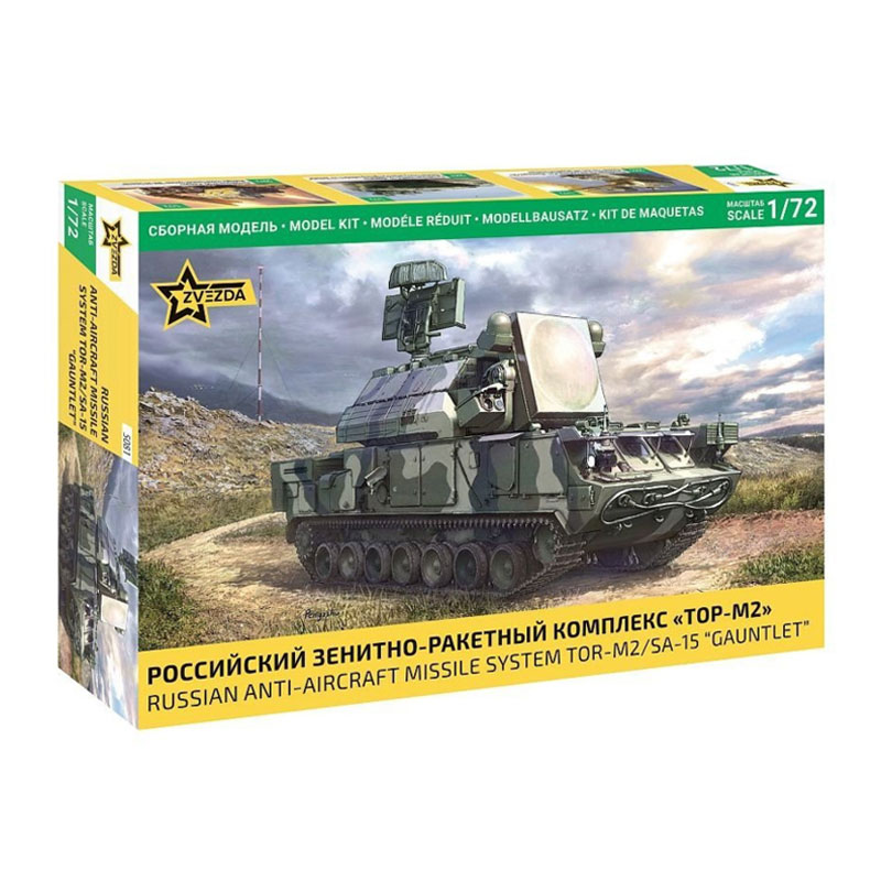 5081 - RUSSIAN ANTI-AIRCRAFT MISSILIE SYSTEM TOR-M2/SA-15 GAINTLET 1/72