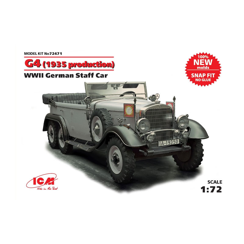 72471 - WWII GERMAN STUFF CAR G4 1/72