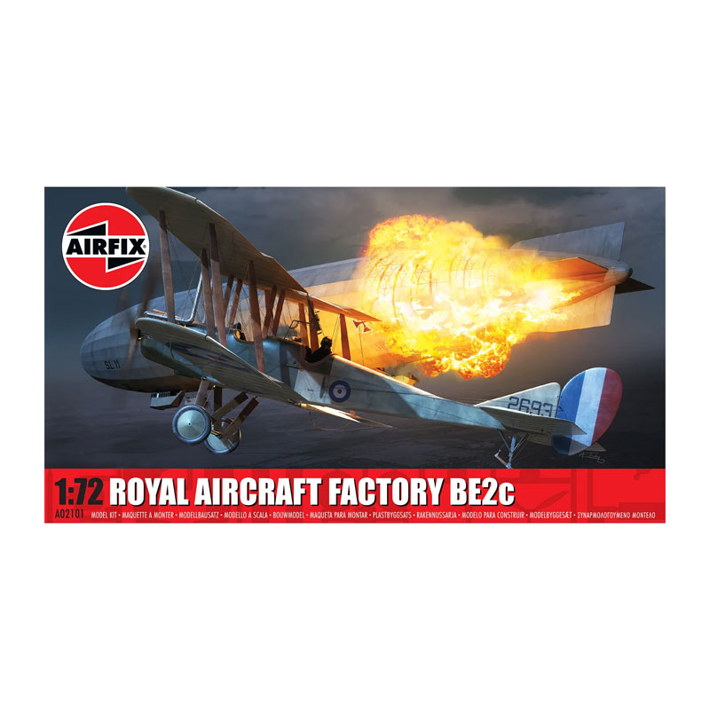 A02101 - ROYAL AIRCRAFT FACTORY BE2C 1/72