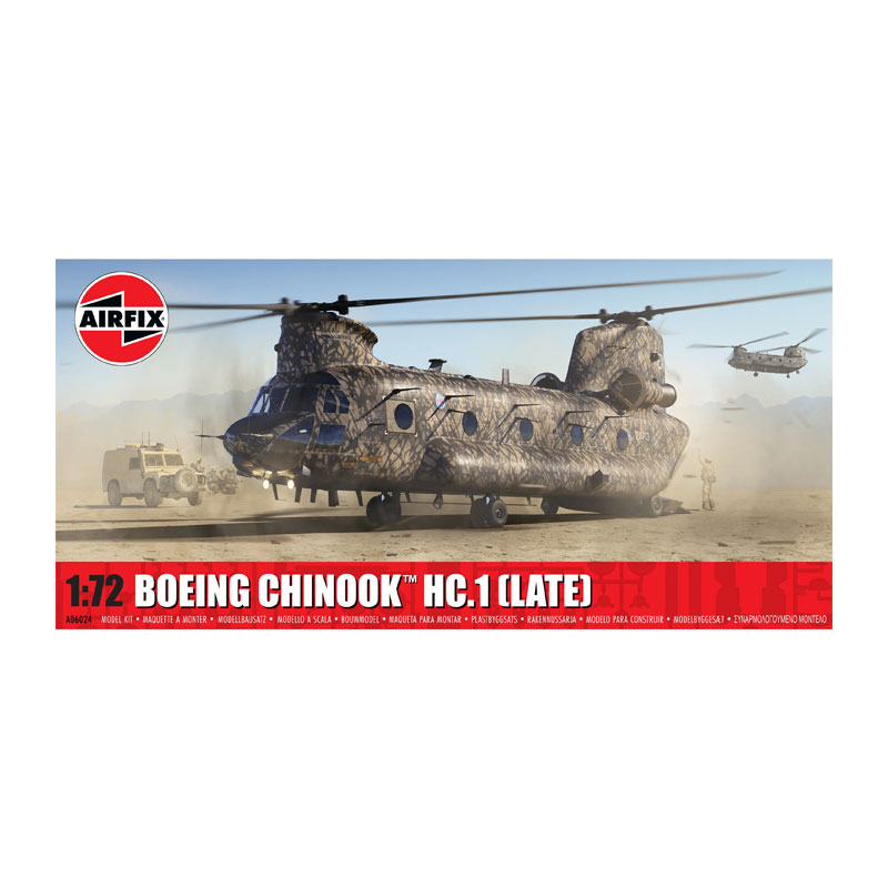 A06024 - BOEING CHINOOK HC.1 (LATE) 1/72