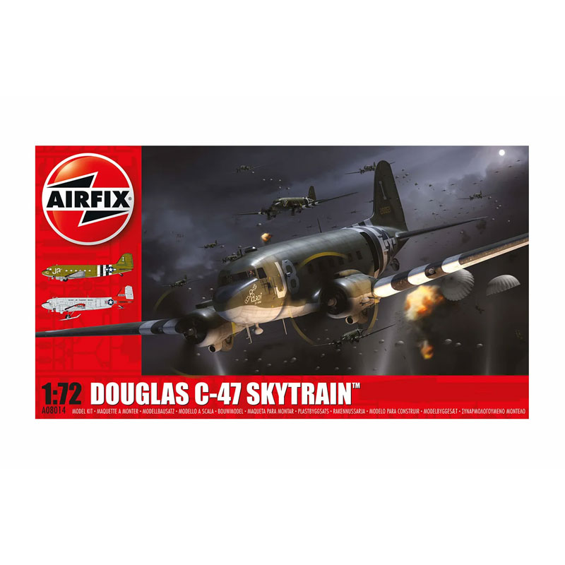 A08014 - DOUGLAS C-47A/D SKYTRAIN 1/72