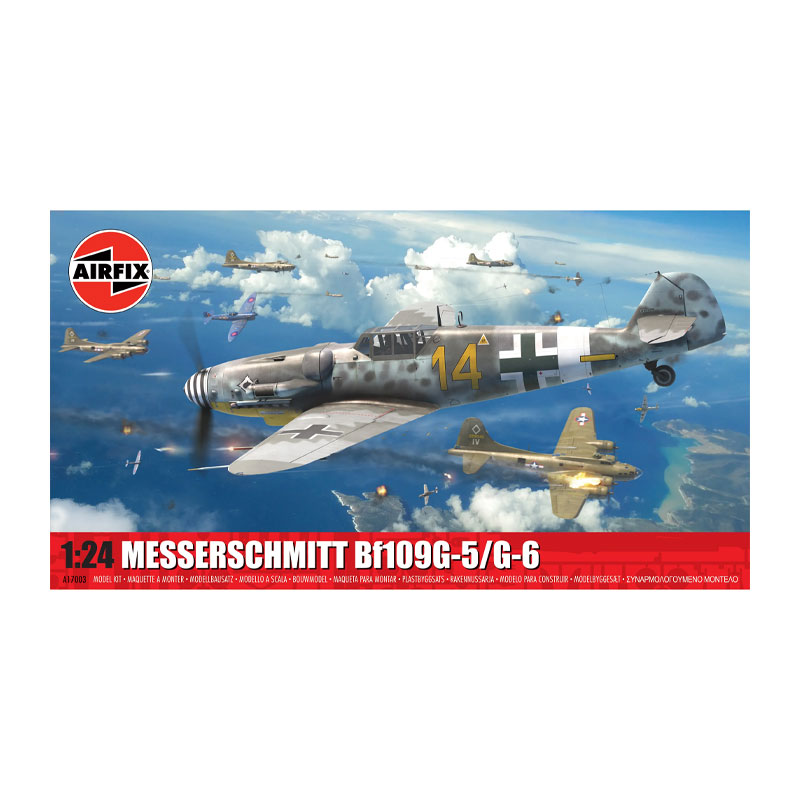 A17003 - MESSERSCHMITT BF109G-5/6 1/24