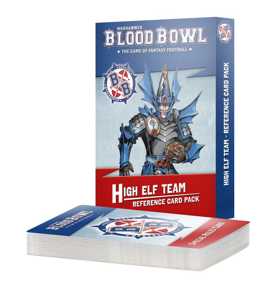 BLOOD BOWL:HIGH ELF TEAM REFERENCE CARDS