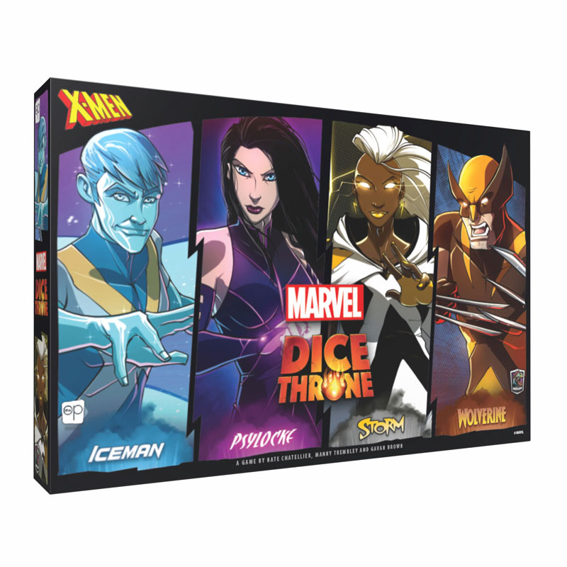 Marvel Dice Throne: X-Men – Iceman v. Psylocke v. Storm v. Wolverine