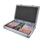 FELDHERR - EUROBOX 60 X 40 CM SET FOR MODEL RAILWAY - H0 SCALE - 7 COMPARTMENTS - FOAM INSERT FOR UPRIGHT STORAGE