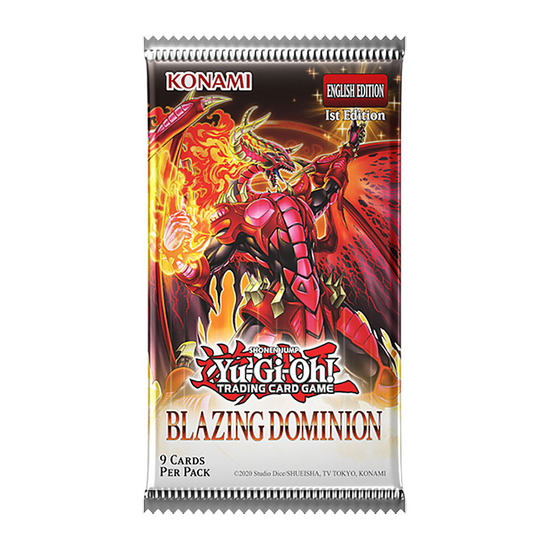 YU-GI-OH! BLAZING DOMINION BOOSTER