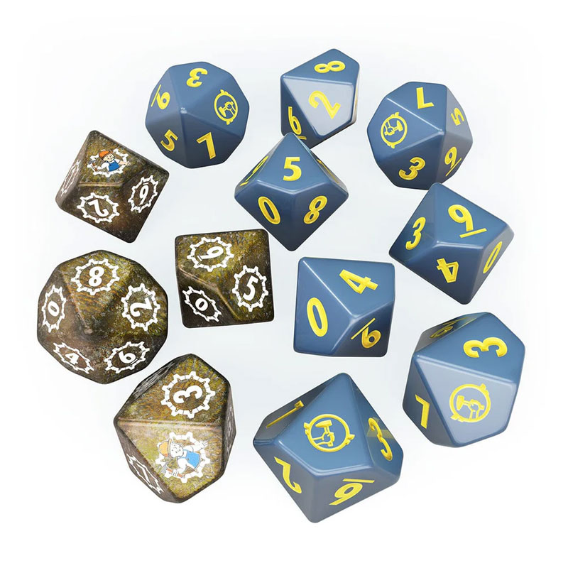 FALLOUT FACTIONS: DICE SETS: WASTELAND SURVIVORS