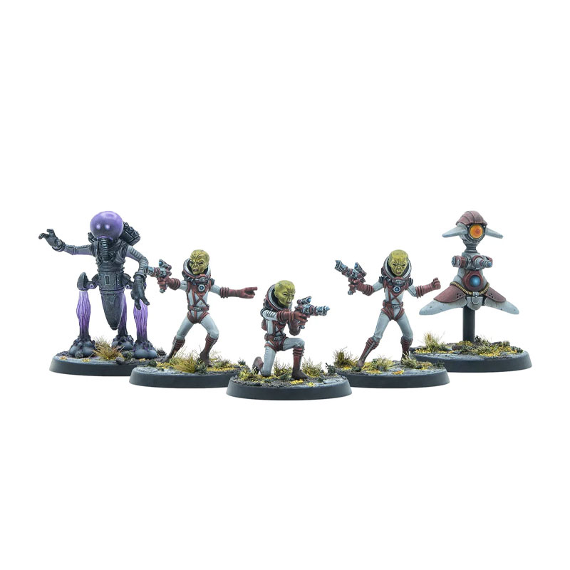 FALLOUT: MINIATURES - ZETANS - INVADERS FROM BEYOND
