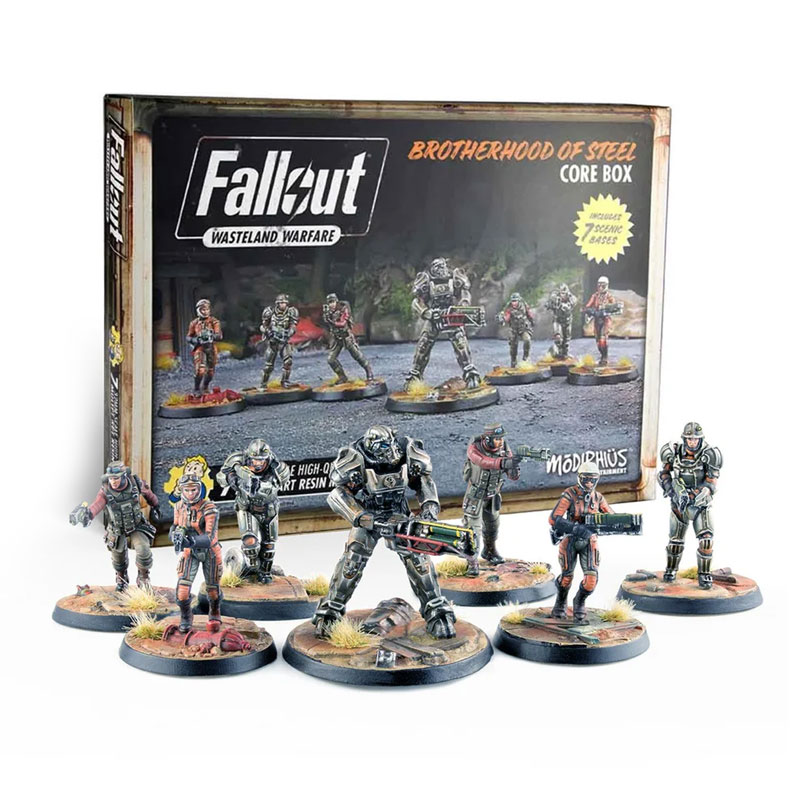 FALLOUT: WASTELAND WARFARE - BROTHERHOOD OF STEEL CORE BOX