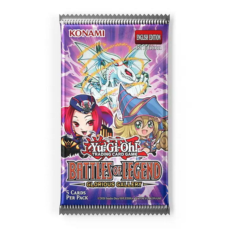 YU-GI-OH! BATTLES OF LEGEND GLORIOUS GALLERY BOOSTER