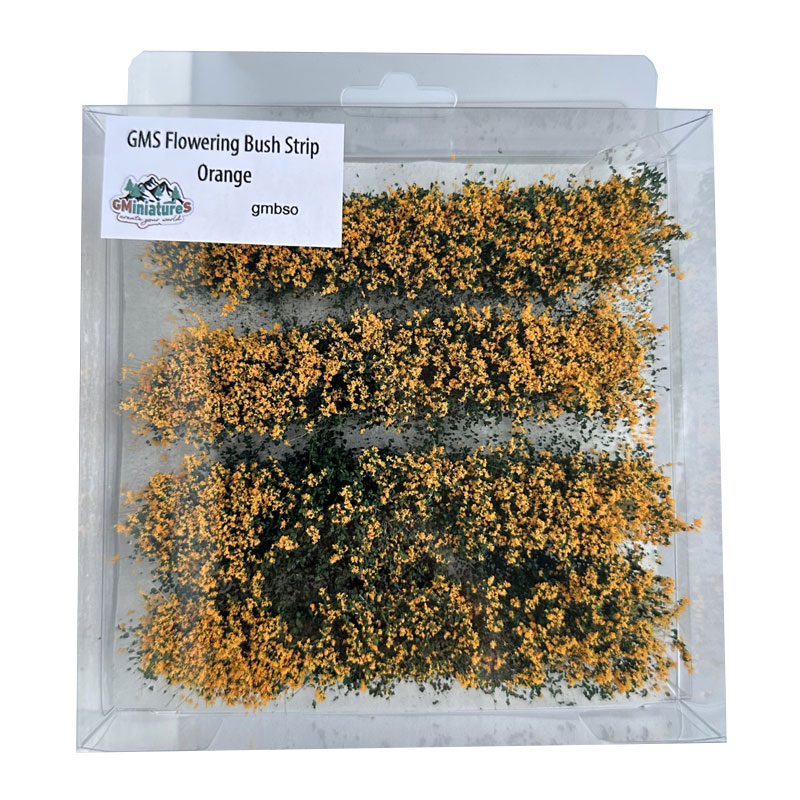 GMS FLOWERING BUSH STRIP ORANGE