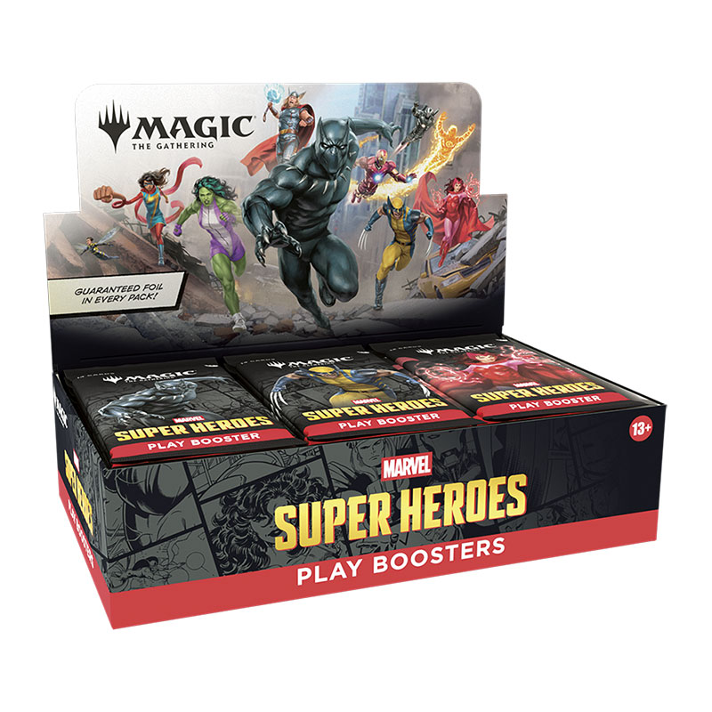 MTG MARVEL SUPER HEROES PLAY BOOSTER BOX