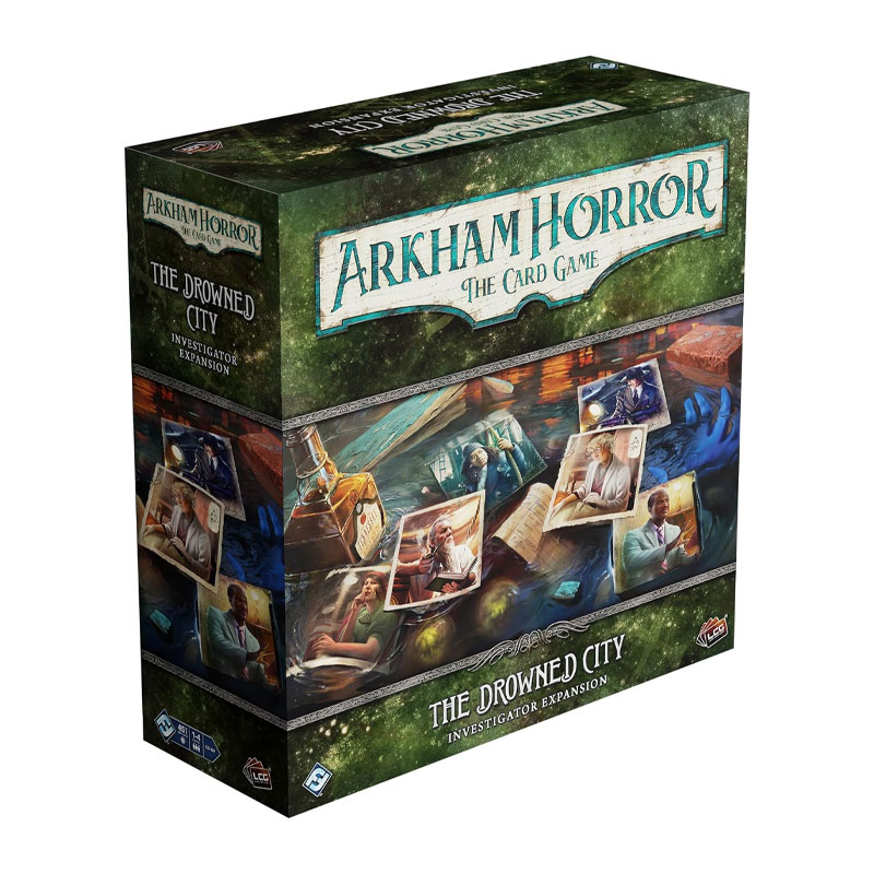 ARKHAM HORROR LCG: THE DROWNED CITY INVESTIGATOR EXPANSION