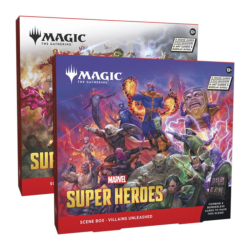 MTG MARVEL SUPER HEROES SCENE BOX