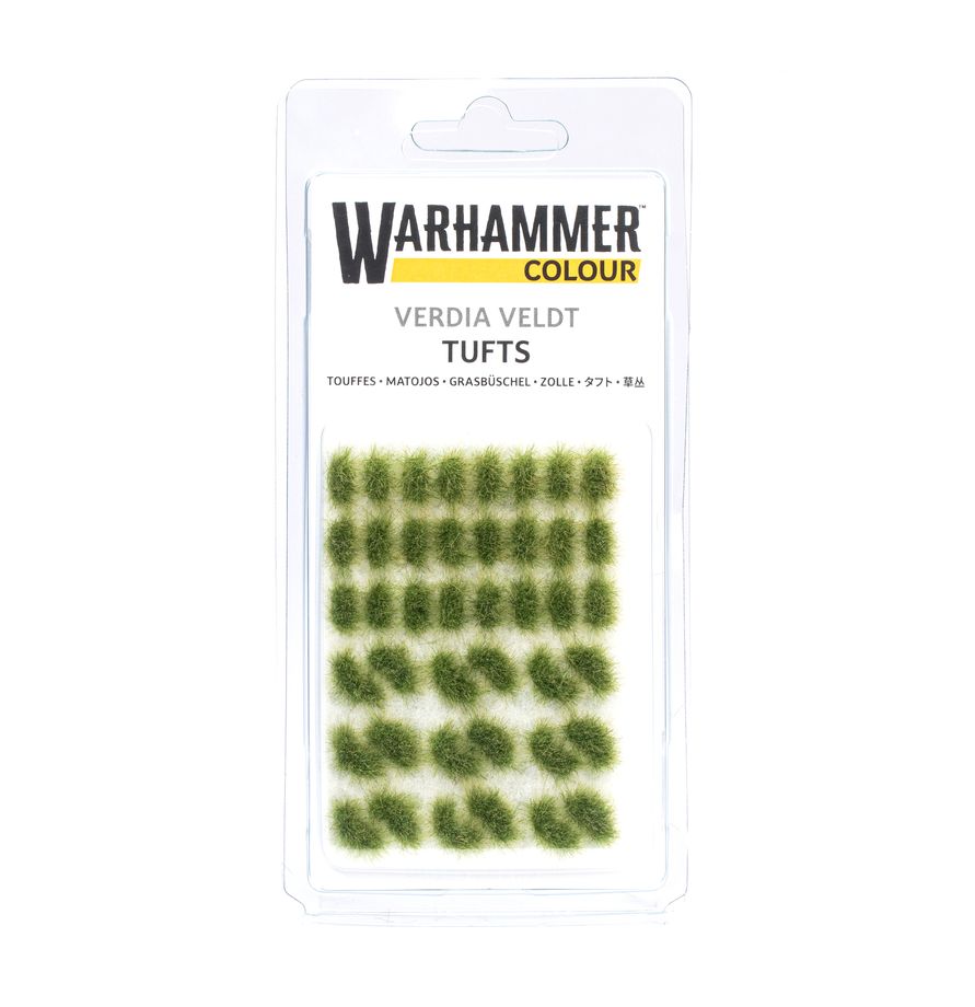 MODELLING - CITADEL COLOUR TUFTS: VERDIA VELDT