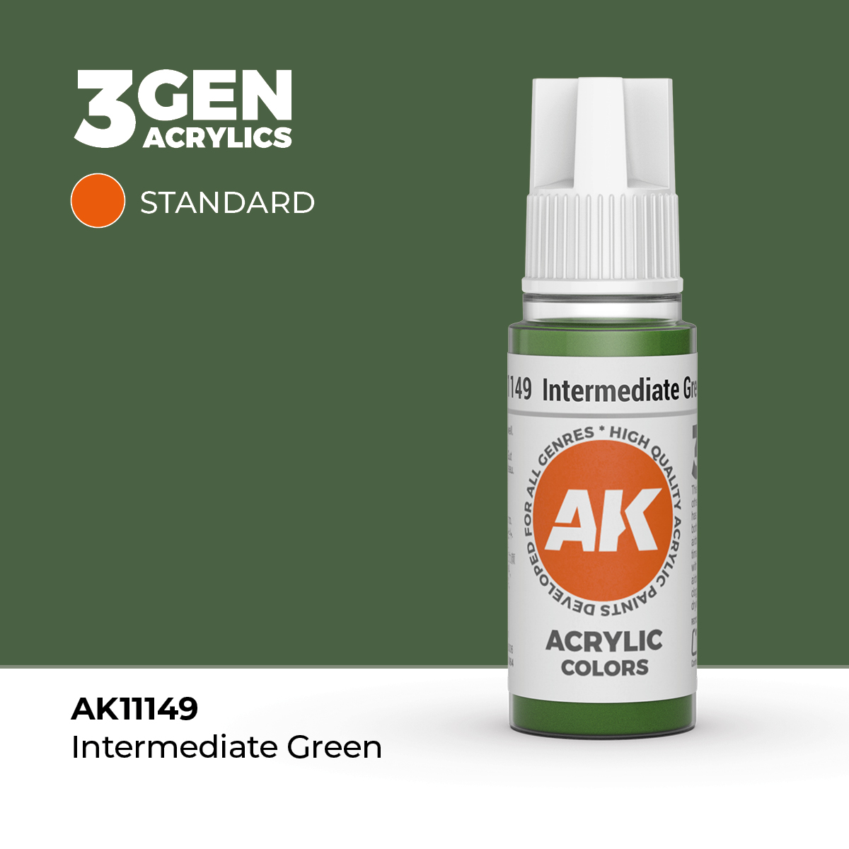 11149 - iNTERMEDiATE GREEN 17ML