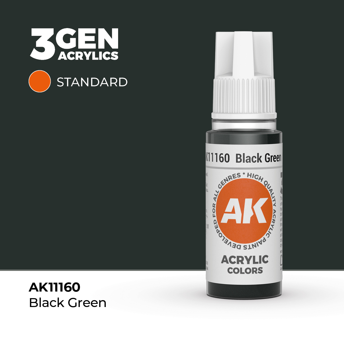 11160 - BLACK GREEN 17ML