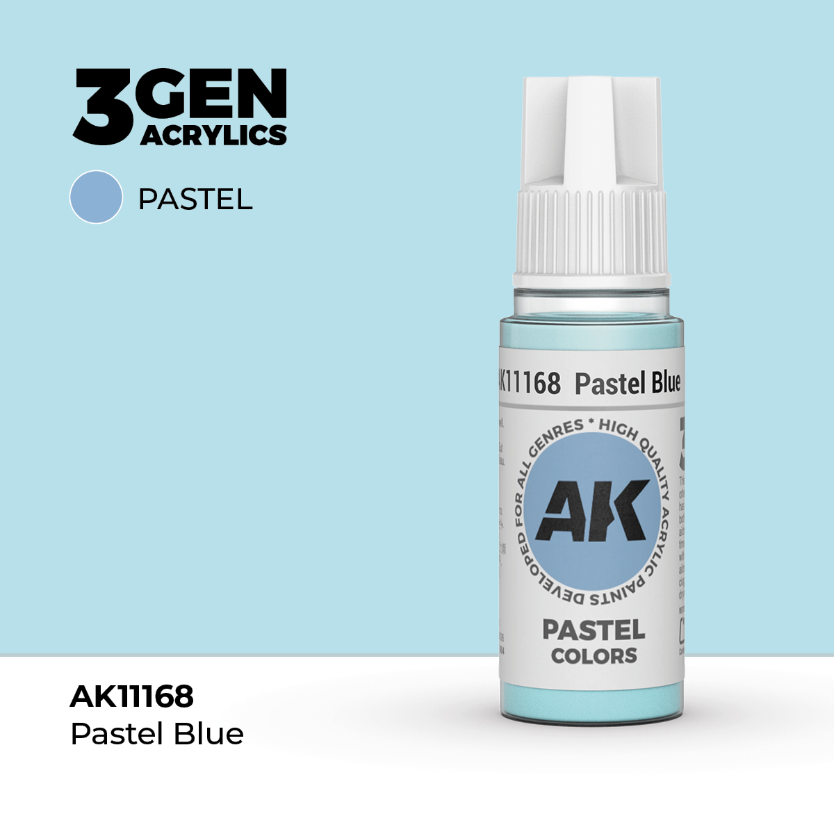 11168 - PASTEL BLUE 17ML