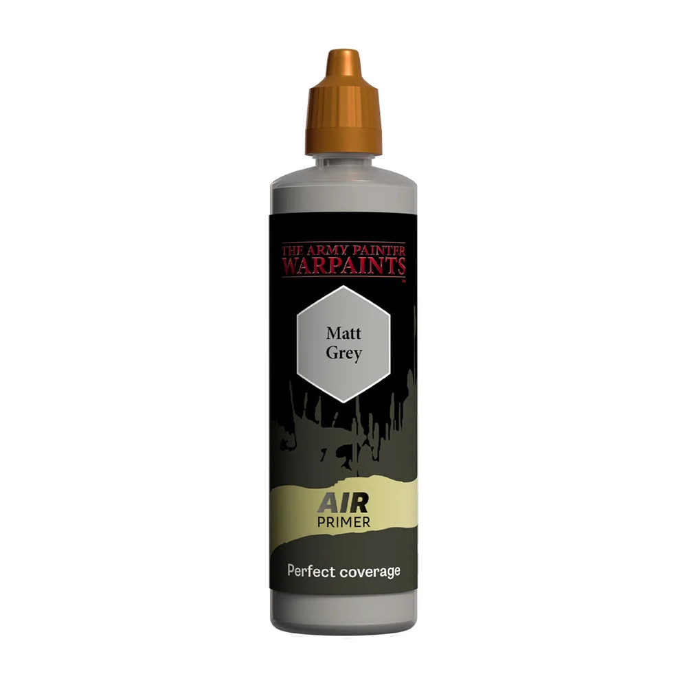 ARMY PAINTER - WARPAINT AIR - GREY PRIMER, 100 ML