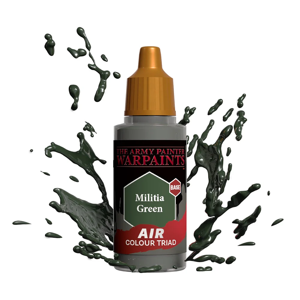ARMY PAINTER - WARPAINT AIR - MILITIA GREEN