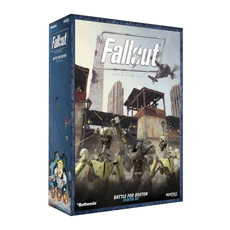 FALLOUT: FACTIONS - BATTLE FOR BOSTON STARTER SET (INCLUDES FREE MACCREADY MINIATURE)