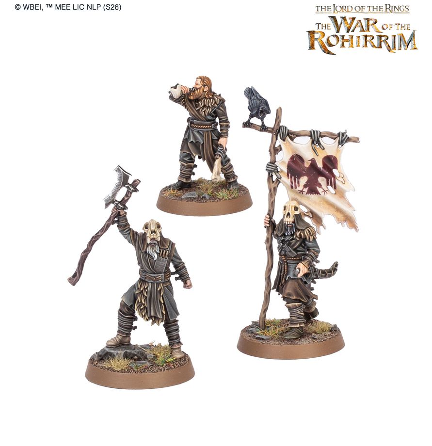 MIDDLE-EARTH SBG: HILL TRIBESMEN COMMANDERS
