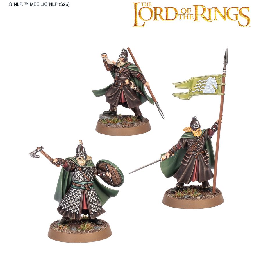 MIDDLE-EARTH SBG: WARRIORS OF ROHAN COMMANDERS