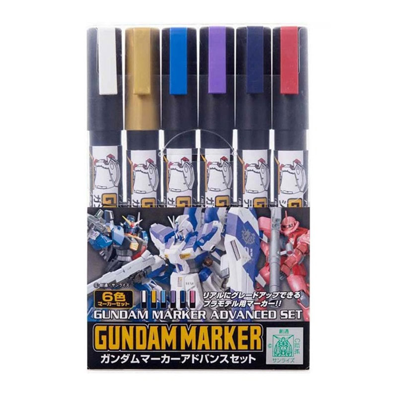MR. HOBBY - GUNDAM MARKER ADVANCED SET