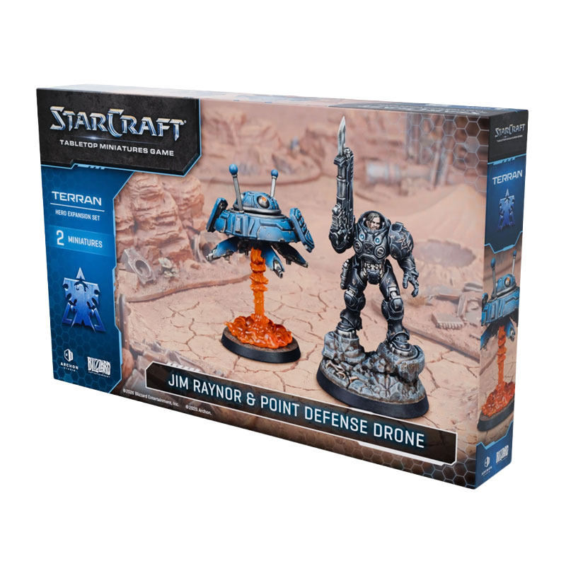 STARCRAFT TMG: JIM RAYNOR (RAYNOR'S RAIDERS) - TERRAN - HERO EXPANSION SET