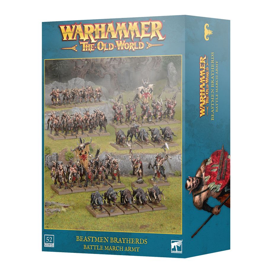 OLD WORLD: BEASTMEN BRAYHERDS: BATTLE MARCH ARMY