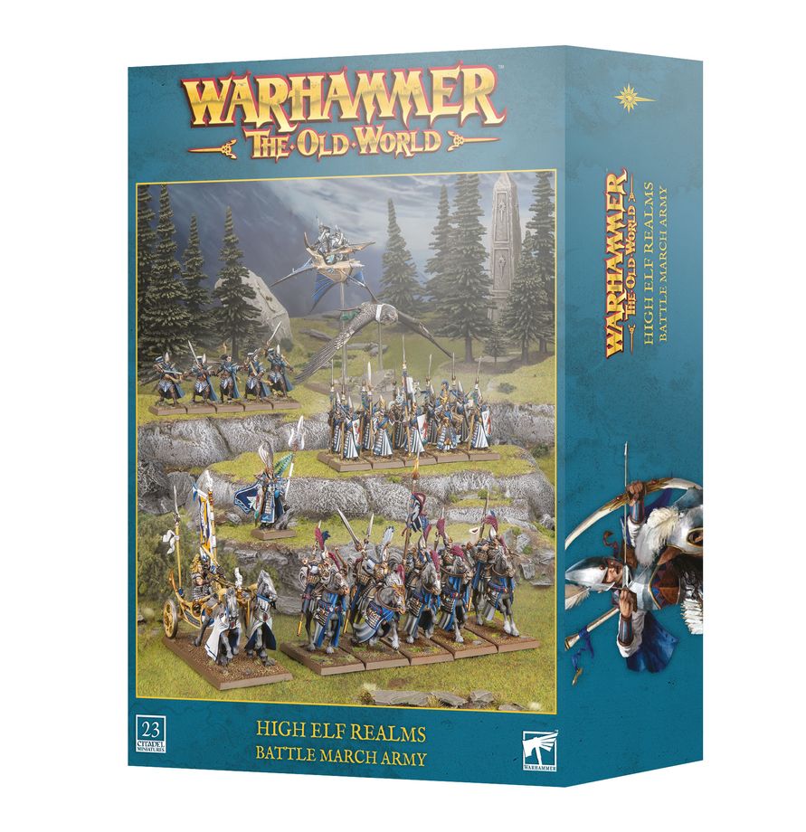 OLD WORLD: HIGH ELF REALMS: BATTLE MARCH ARMY