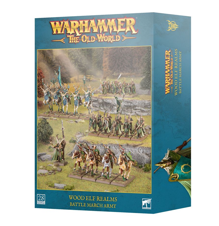 OLD WORLD: WOOD ELF REALMS: BATTLE MARCH ARMY