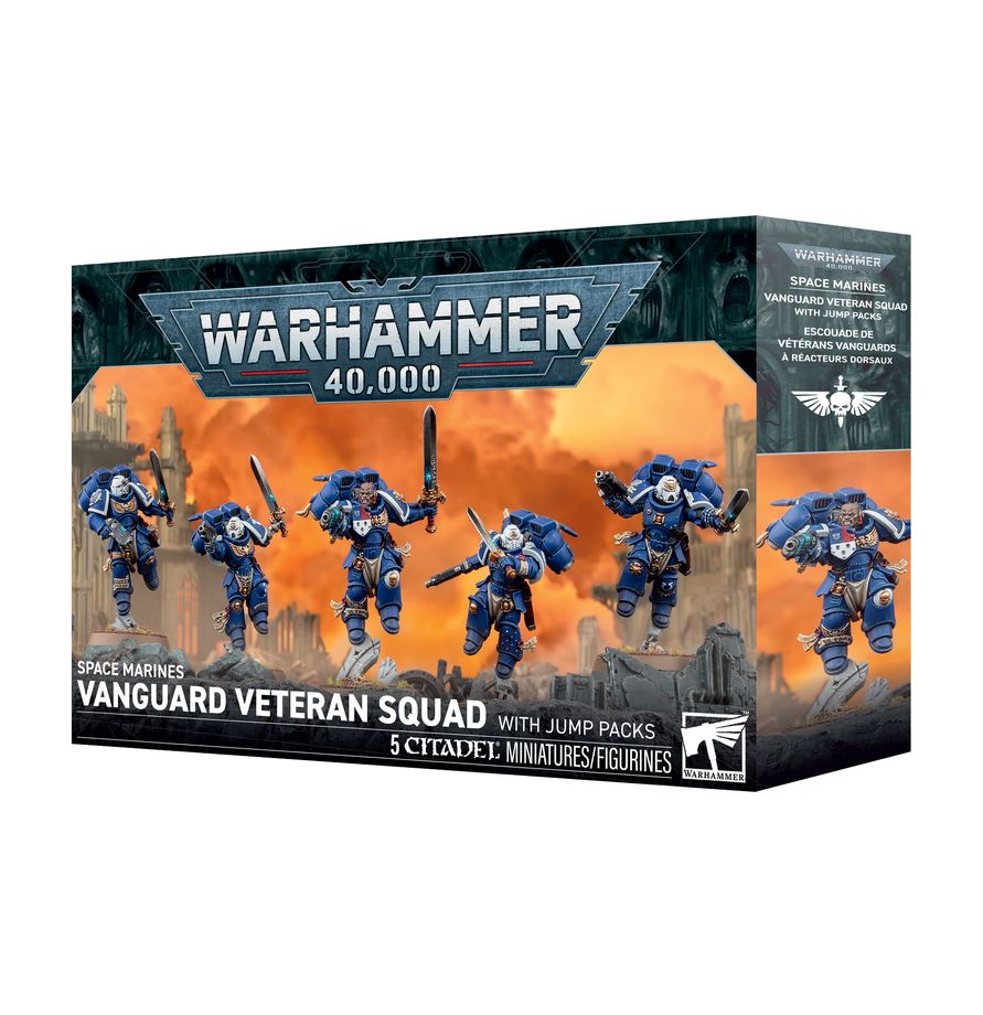 SPACE MARINES: VANGUARD VETERAN SQUAD W/JUMP PACKS
